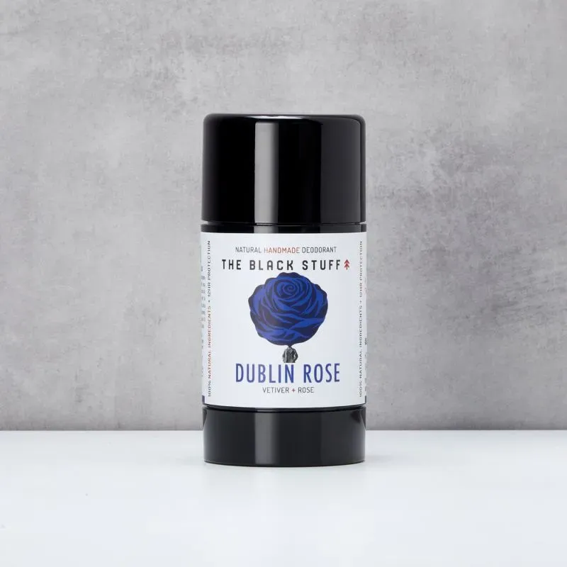 The Black Stuff Dublin Rose deodorant