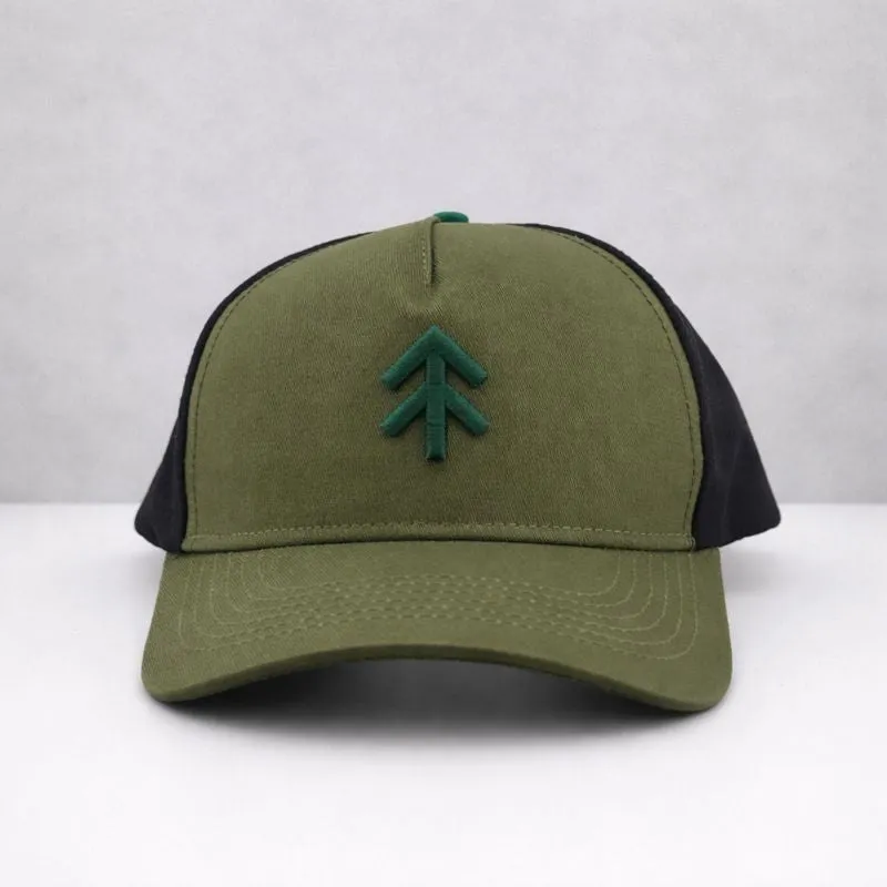 The Black Stuff TBS grøn trucker kasket mesh