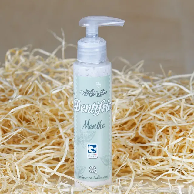 Nature en Bulles tandpasta mynte 100 g uden fluor