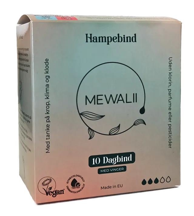 Mewalii hygiejnebind hampe vegansk