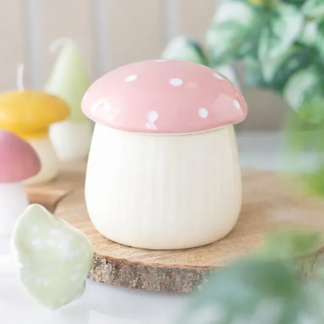Naturayl Champignon Rose duftlampe lyserød svamp